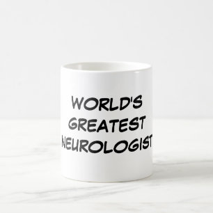 Caneca De Café Do "caneca do grande neurologista mundo"