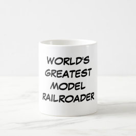 Caneca De Café Do "caneca do grande Railroader modelo mundo"