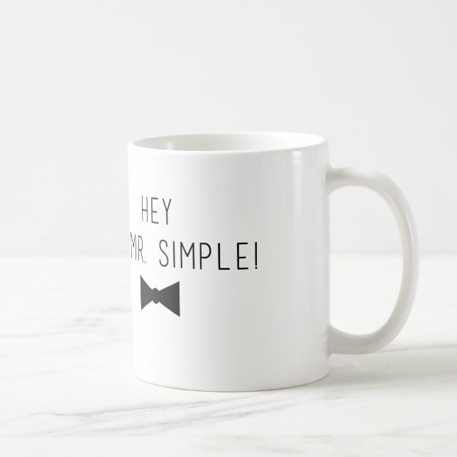 Caneca De Café Do "caneca júnior super Sr. Simples" (Direita)