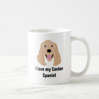 Caneca de café do cão de cocker spaniel - caneca