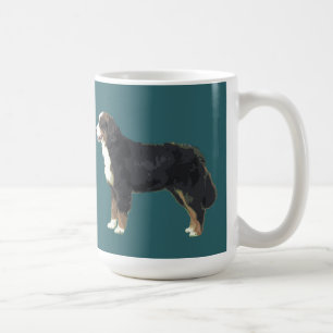 Caneca de café do cão de montanha de Bernese