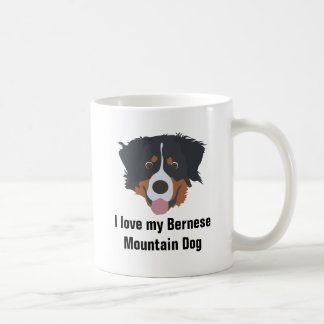 Caneca de café do cão de montanha de Bernese - cão
