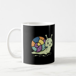 Caneca de Café do Caramujo Zumbi do Halloween