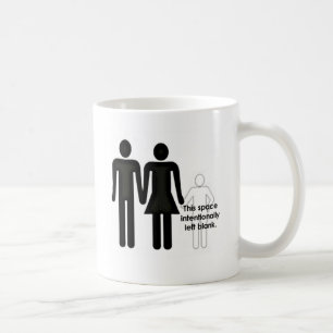 Caneca de café do casal Criança-Livre