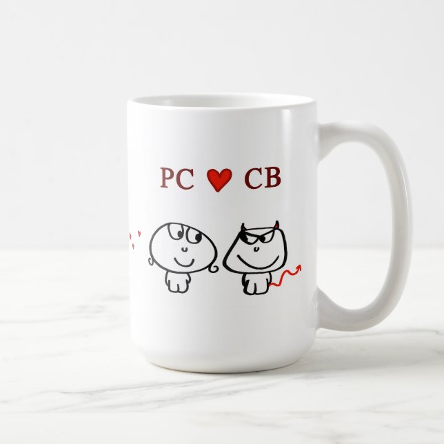 CANECA DE CAFÉ DO "CB PC " (Direita)