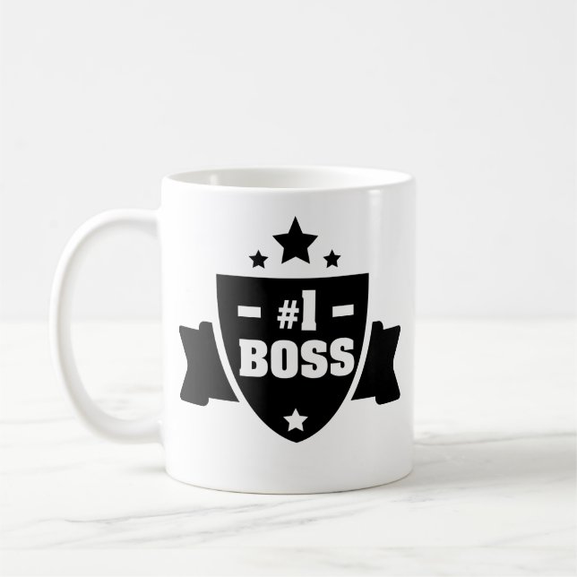 Caneca de Café do Chefe Nº 1 (Esquerda)