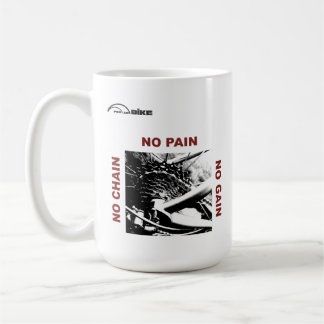Caneca de café do ciclismo - nenhuma corrente -