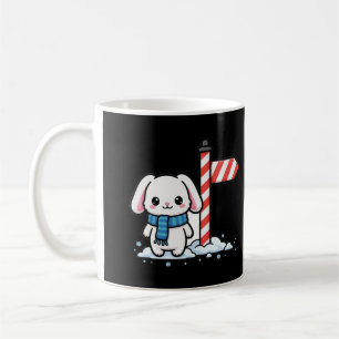 Caneca de Café do Coelho do Pólo Norte de Natal