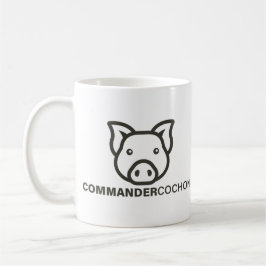 Caneca de café do comandante Cochon
