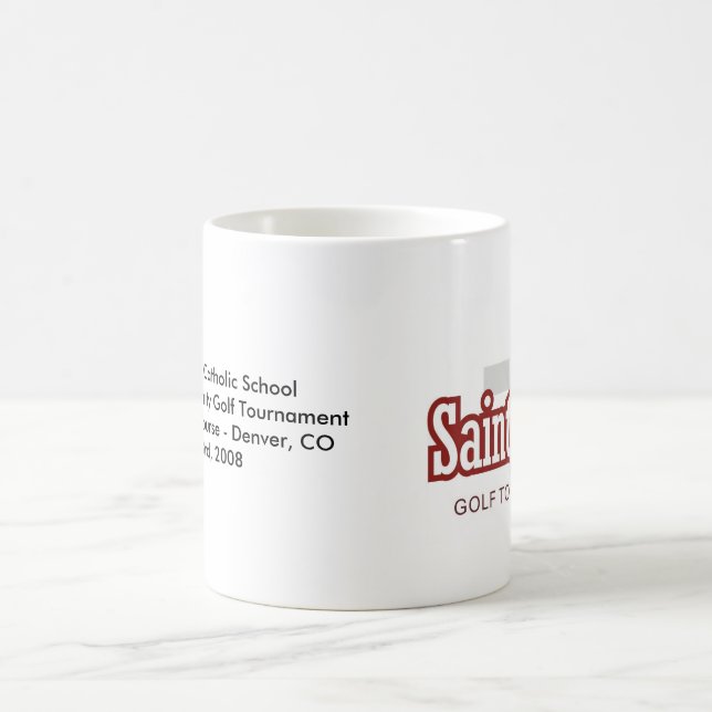 Caneca de café do competiam do golfe de St James (Centro)