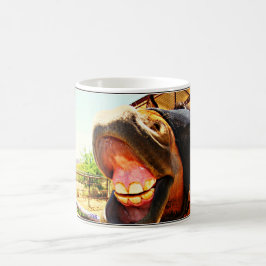 Caneca De Café Do "copo de café do Smile cavalo