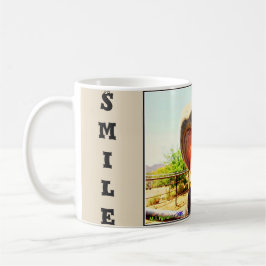 Caneca De Café Do "copo de café do Smile cavalo