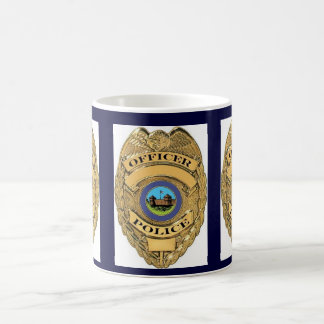 CANECA DE CAFÉ DO CRACHÁ DA POLÍCIA