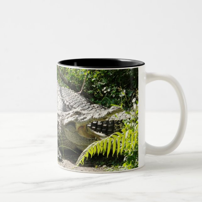 Caneca de café do crocodilo (Direita)