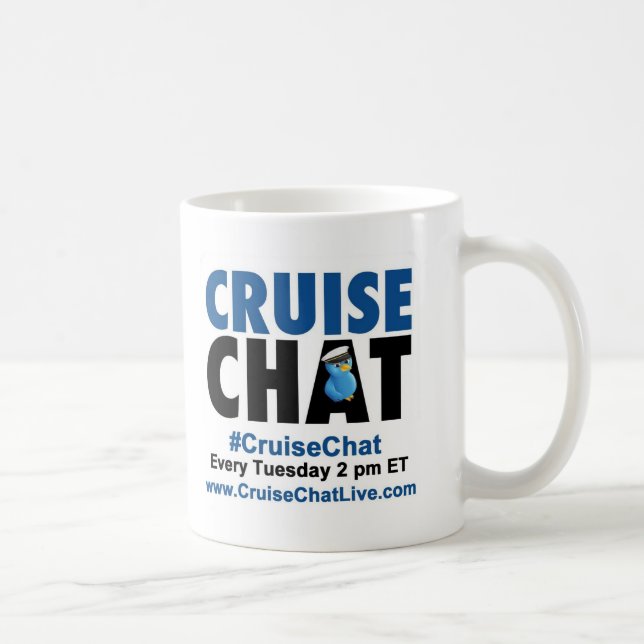 Caneca de café do #CruiseChat (Direita)