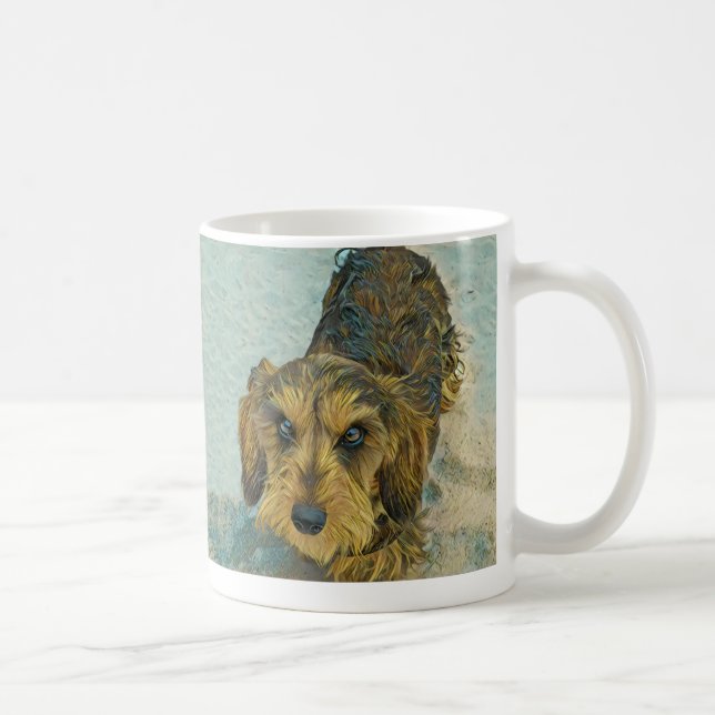Caneca de café do Dachshund (Direita)