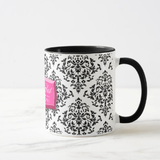 caneca de café do damasco da explosão 311-Pink