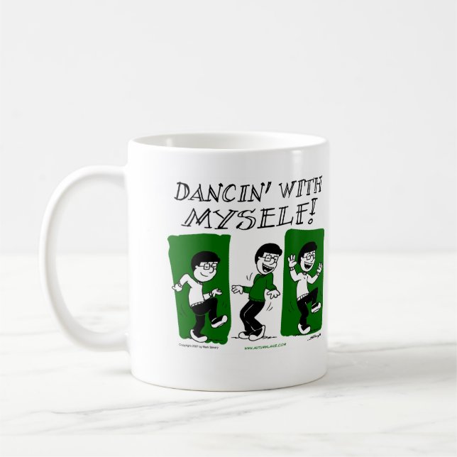 Caneca de café do dançarino só" do lago autumn " (Esquerda)