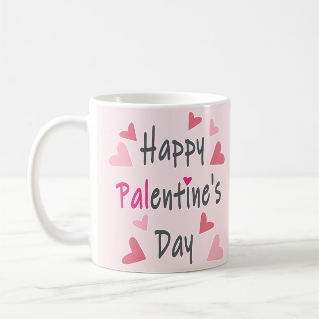 Caneca de café do Dia dos Namorados Feliz Dia dos  (Esquerda)
