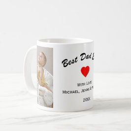 Caneca de café do Dia dos Pais Melhor Pai do Mundo