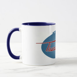 Caneca de café do emblema de Thunderchief