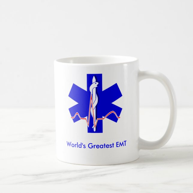 Caneca de café do EMT do mundo a grande (Direita)