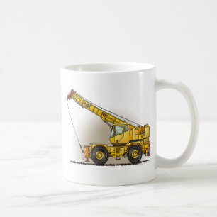 Caneca de café do equipamento de construção do