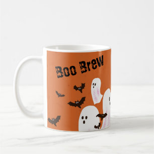 Caneca de café do Fantasma Boo Brew Halloween