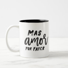 Caneca de café do favor do Mas Amor Por