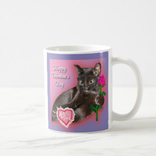 Caneca de café do feliz dia dos namorados