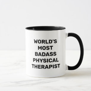 Caneca de Café do Fisioterapeuta Mais Badass do Mu