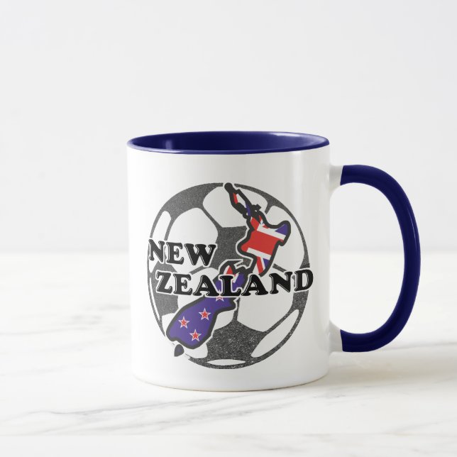 Caneca de café do futebol de Nova Zelândia (Direita)