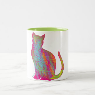 Caneca de café do Gato-titude