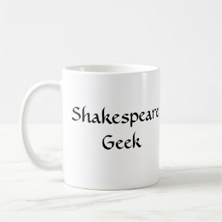Caneca de café do geek de Shakespeare