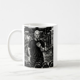 Caneca de Café do Ginásio – Trabalho Duro - Poder 