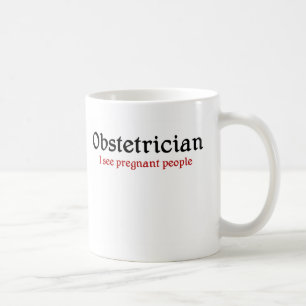 Caneca de café do ginecologista