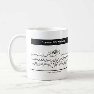 Caneca de café do grampeamento do sinal