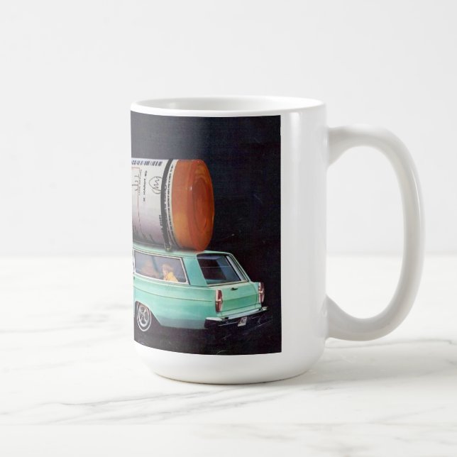 Caneca de café do happy hour da doença mental (Direita)