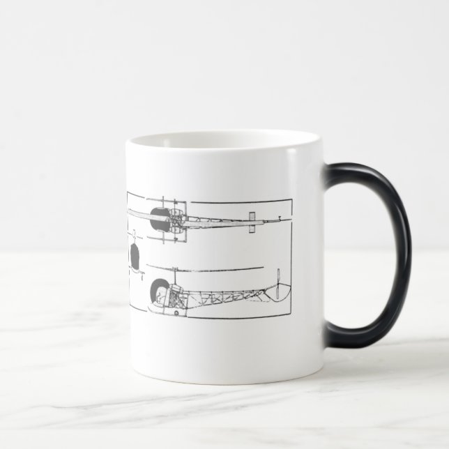 Caneca de café do helicóptero de Bell 47 (Direita)
