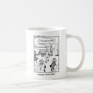 Caneca De Café Do "humor geek" por Jim Kraft
