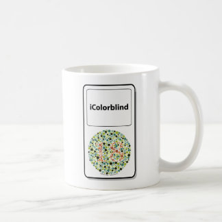 caneca de café do iColorblind