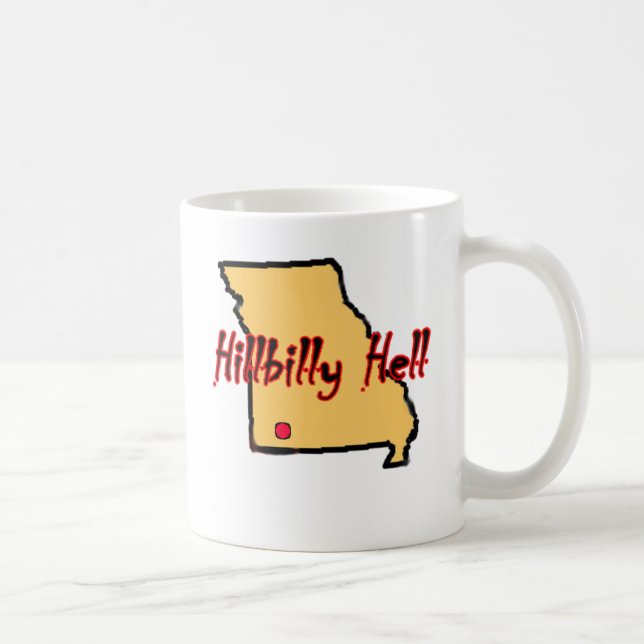 Caneca de café do inferno do Hillbilly (Direita)