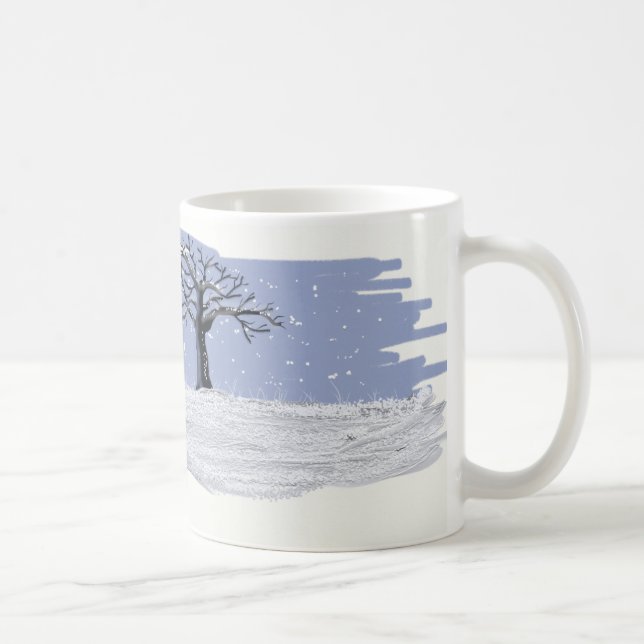 Caneca de café do inverno (Direita)