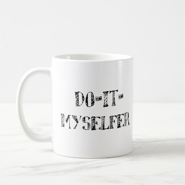 Caneca De Café do-it-myselfer (Esquerda)