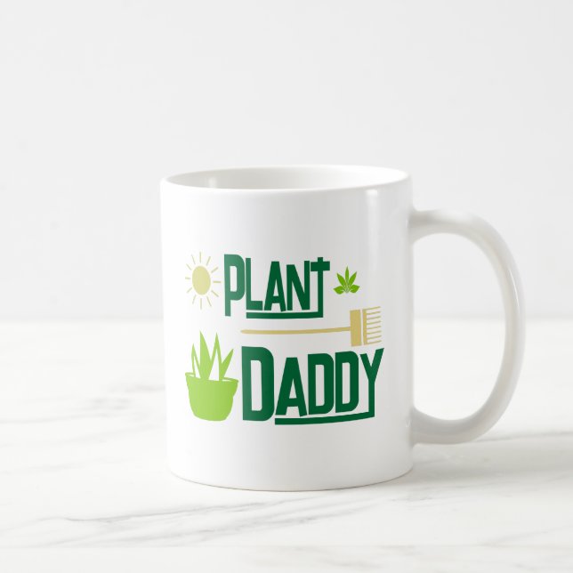Caneca de café do jardineiro do pai da planta (Direita)