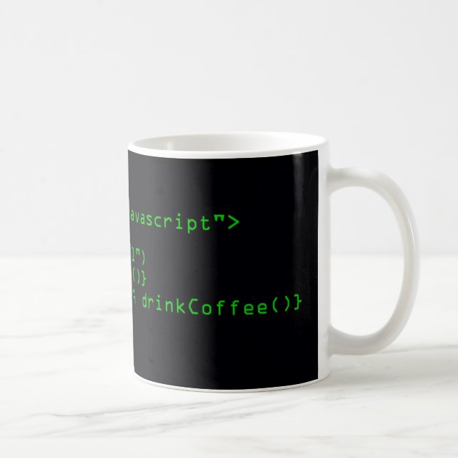Caneca de café do Javascript (Direita)