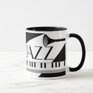 Caneca de café do jazz