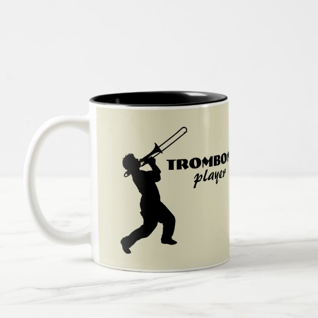Caneca de café do jogador de Trombone (Esquerda)