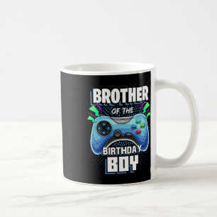 Caneca De Café Do Jogo de Vídeo de Aniversário do Menino Aniversá
