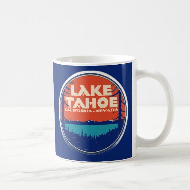 Caneca de café do Lago Tahoe (Direita)